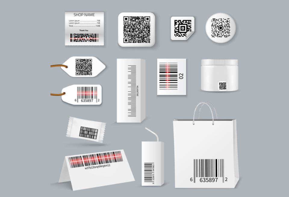 Barcode sticker